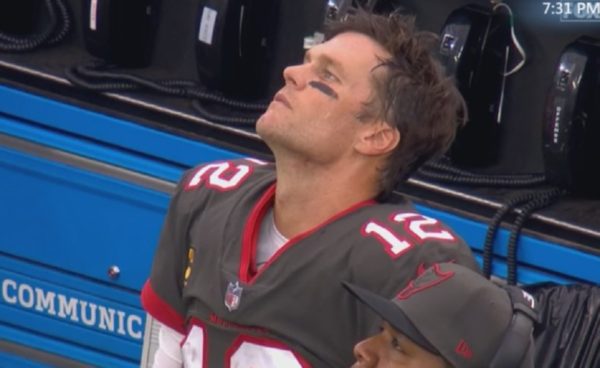 Tom Brady frustrated