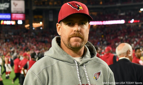 Carson Palmer during Cardinals game