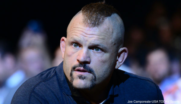 Chuck Liddell attends a UFC fight