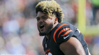 Jackson Carman without a helmet