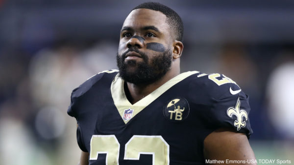 Mark Ingram during a game