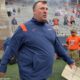 Bret Bielema on the field