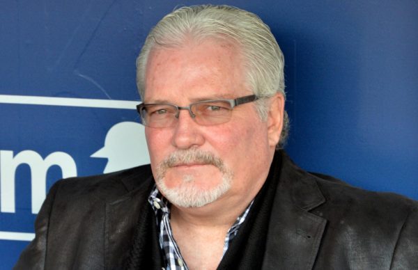 Brian Sabean in the dugout