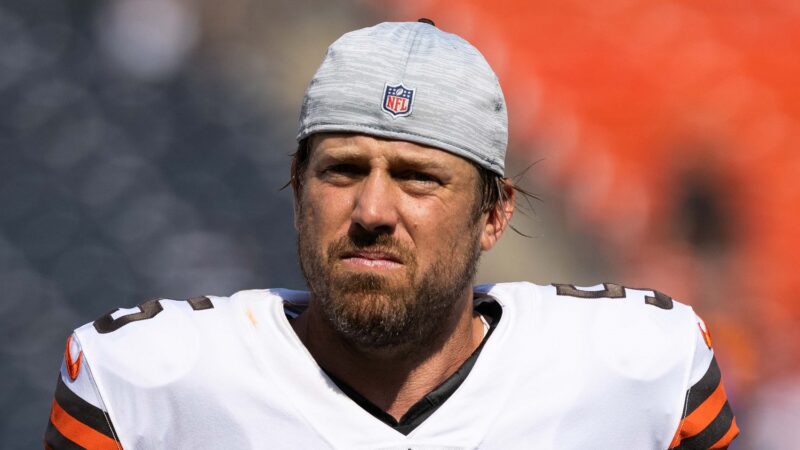 Case Keenum on the field