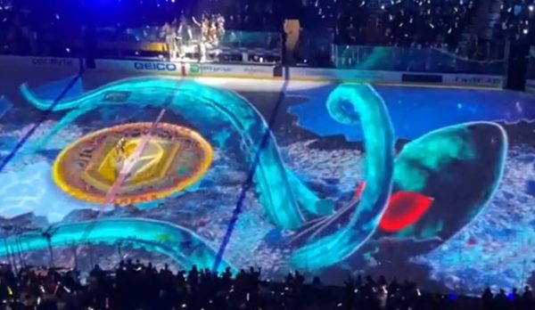 Ice show graphic featuring a kraken