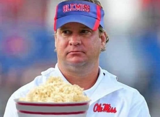 Lane Kiffin popcorn