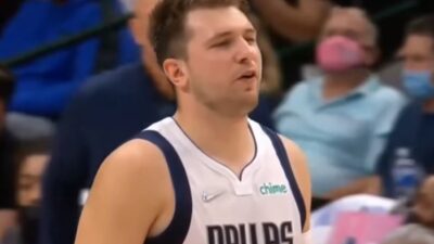 Luka Doncic cursing