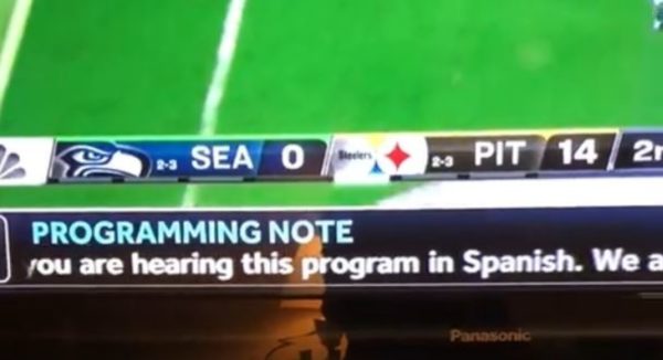 NBC Sunday Night Football in Spanish