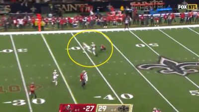 PJ Williams intercepts the ball