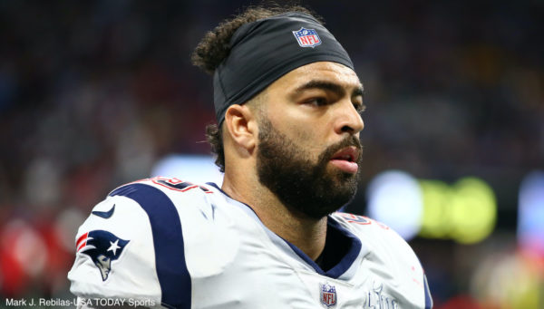 Kyle Van Noy at the Super Bowl