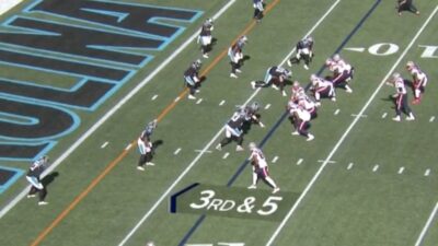 Patriots in the red zone