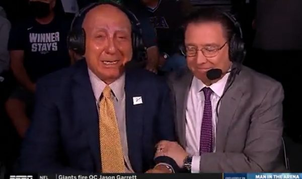 Dick Vitale crying