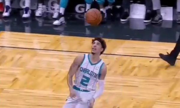 LaMelo Ball's showboat attempt
