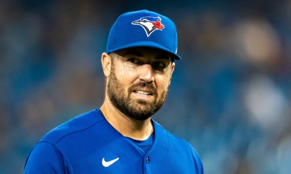 Robbie Ray with the Blue Jays