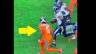 Teddy Bridgewater fakes a tackle