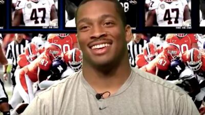 Glenn Foster during an interview