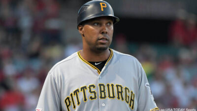 Kimera Bartee coaches for the Pirates