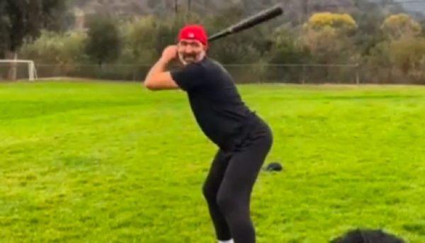 Batting Stance Guy in a stance