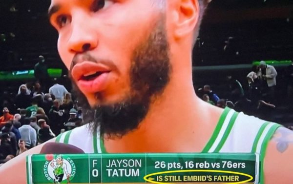 A Jayson Tatum-Joel Embiid graphic