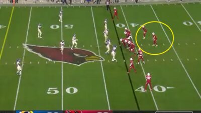 Cardinals on the final play