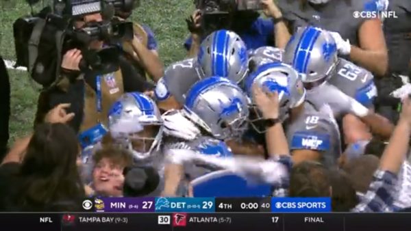 Lions walk off