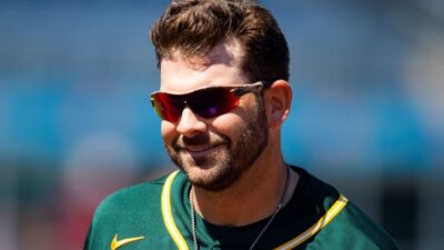 Mitch Moreland in shades