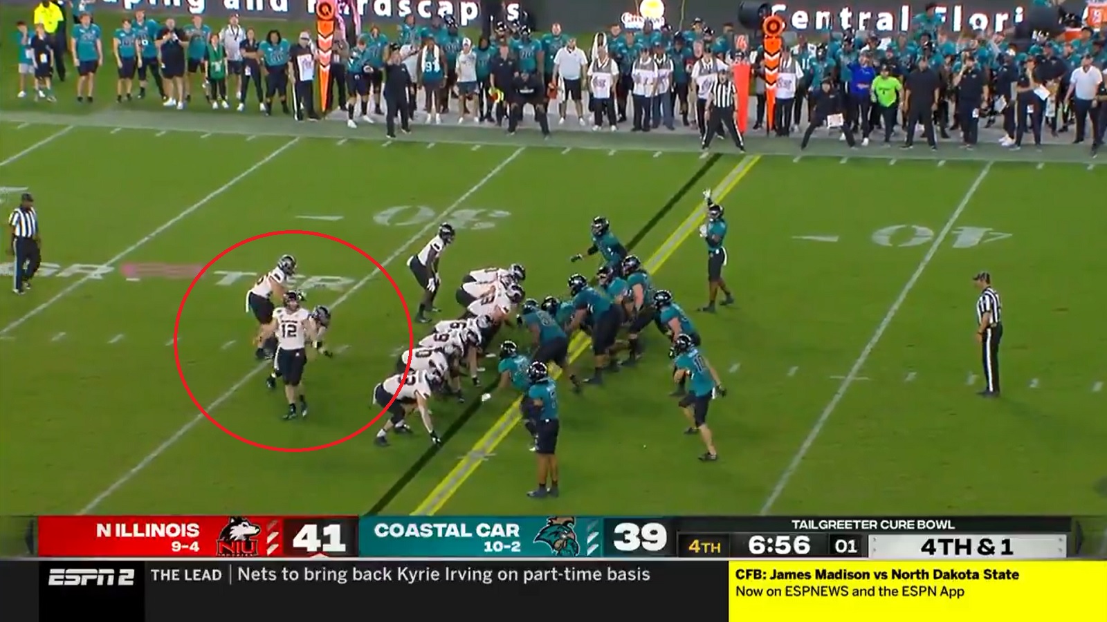 Northern Illinois trick play