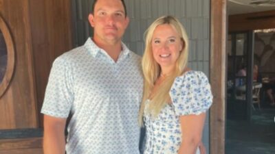 Ryan Kelly and his wife Emma