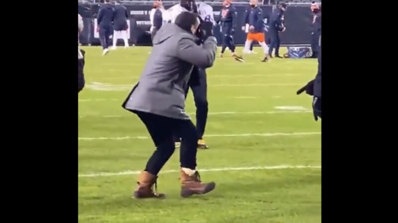 Adam Schefter does The Griddy