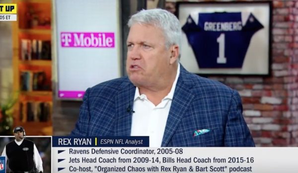 Rex Ryan as an analyst for ESPN