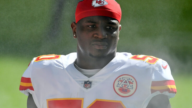 Willie Gay on the field