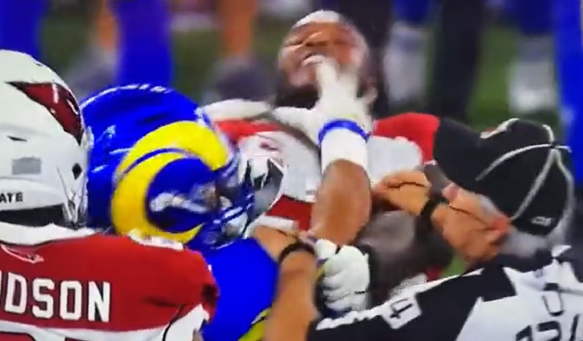 It ain't disrespectful': Aaron Donald speaks on viral choke drill