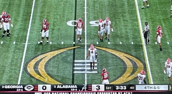 Alabama and Georgia play