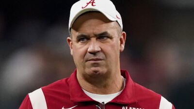 Bill O'Brien in Alabama hat