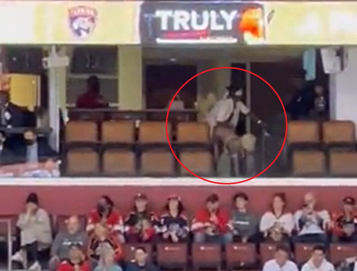 Kodak Black dirty dancing in Florida Panthers luxury suite goes viral