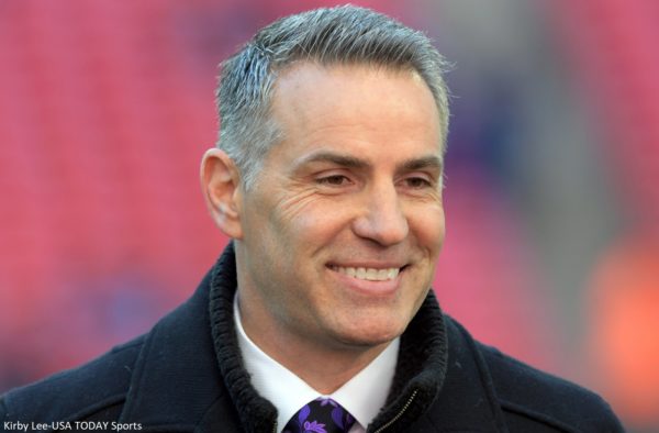 Kurt Warner smiling