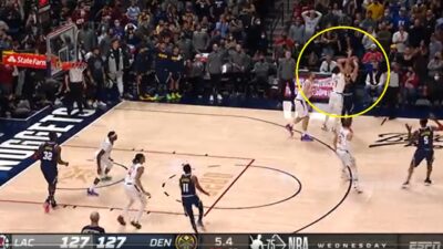 Nikola Jokic doubleteamed