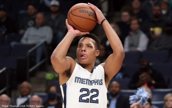 Desmond Bane raises to shoot