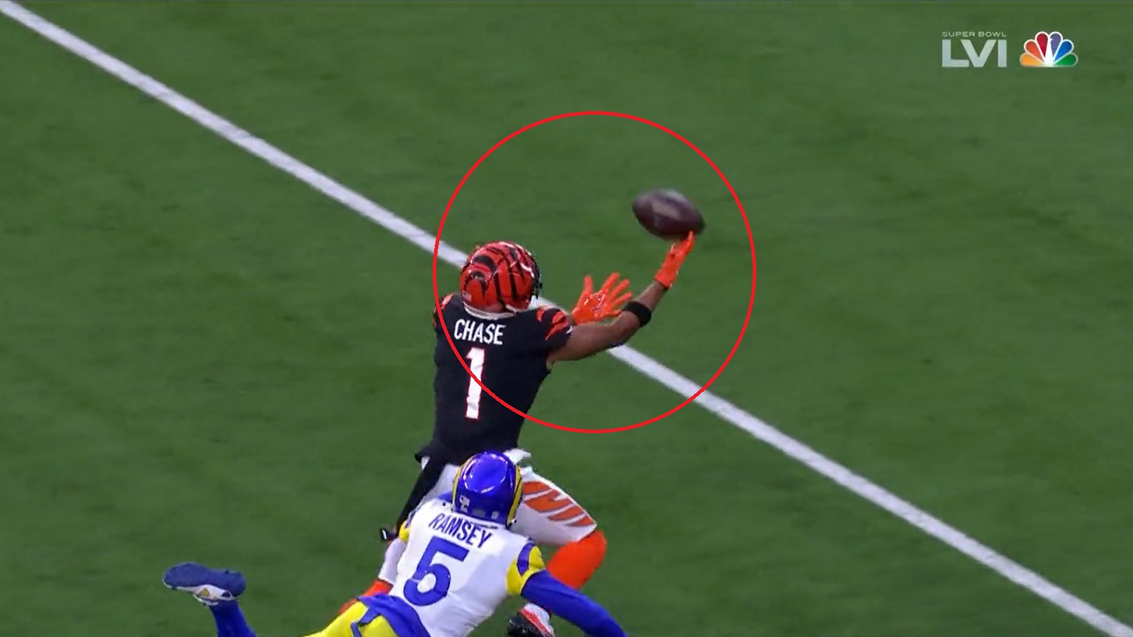 Ja'Marr Chase's spectacular catch sets up Bengals' Super Bowl FG