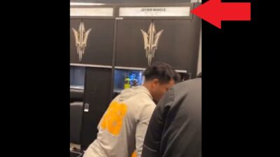Jayden Daniels locker