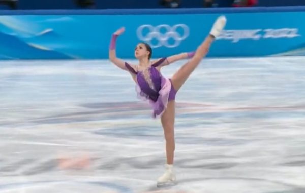 Kamila Valieva skating