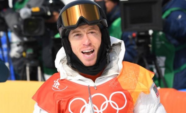 Shaun White in snowboard gear