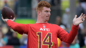 Andy Dalton at the Pro Bowl