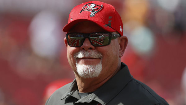 Bruce Arians during a game
