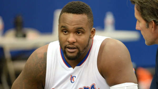 Glen Davis during a Clippers game