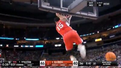 RJ Melendez gets a technical foul