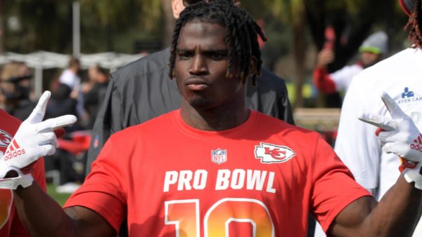 Tyreek Hill at the Pro Bowl