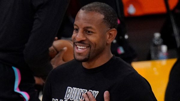 Andre Iguodala smiling