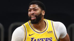 Anthony Davis smiles