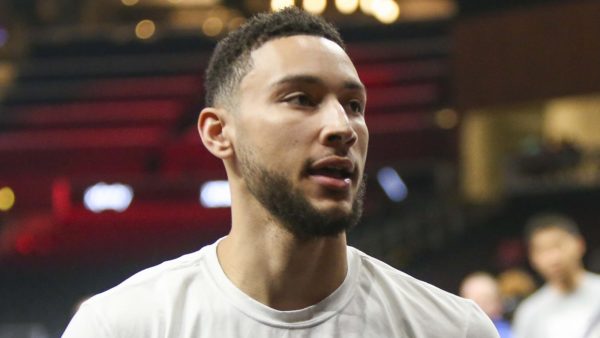Ben Simmons with a shirt on